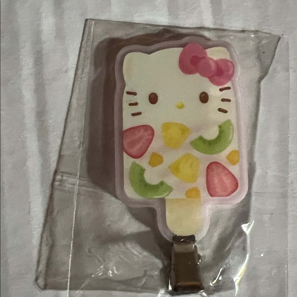 ✅Sanrio Popsicle Hair Clip Hello Kitty